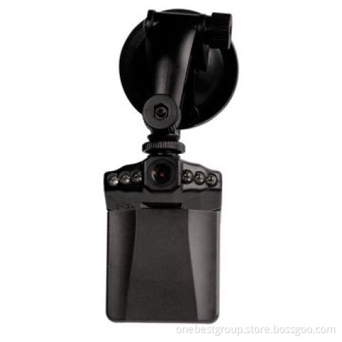 Dash Camera DVR Cam with Color Playback/2.4-inch LCD Screen/270deg; Rotatable Lens/Remote Control